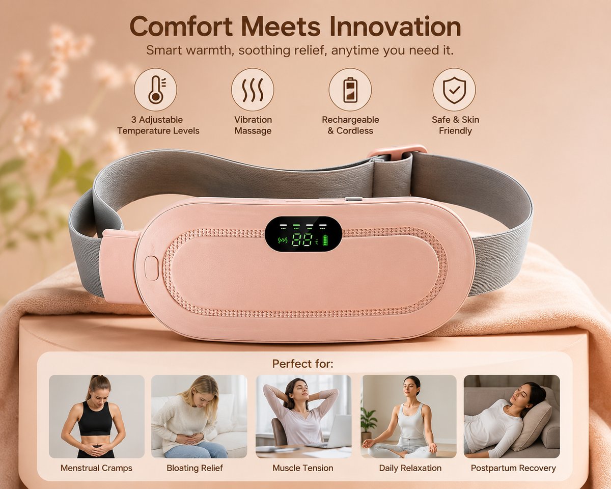 VioraStudio™ Smart Heating & Massage Belt