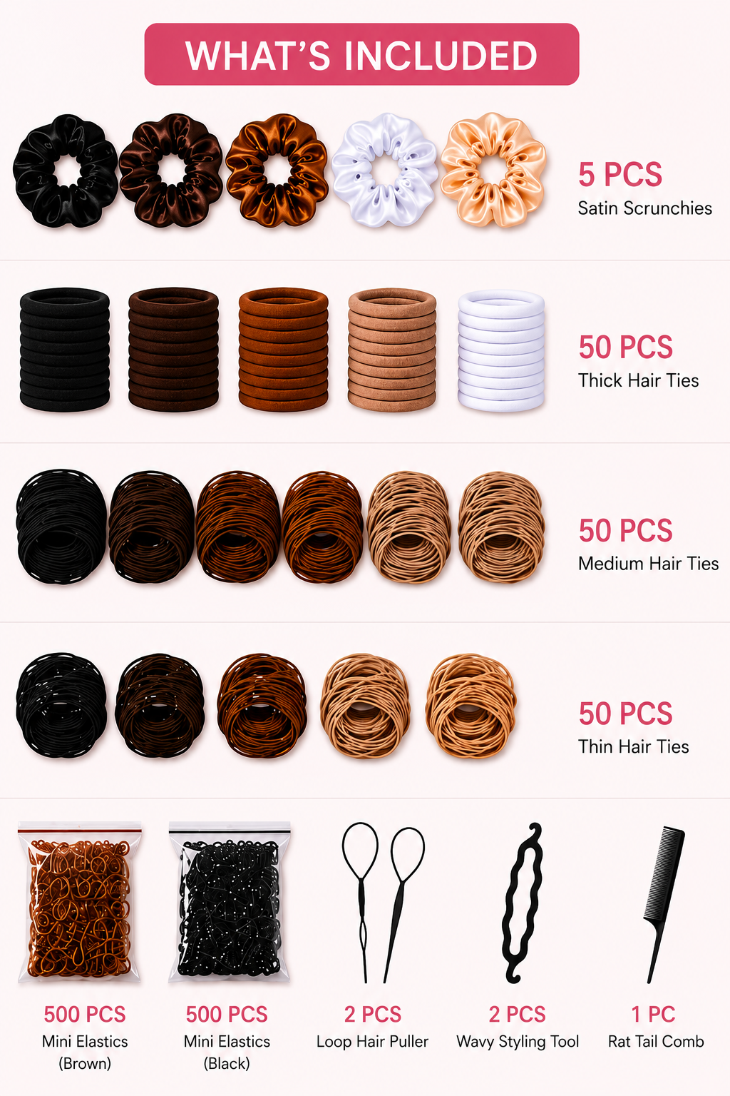 VioraStudio™ Hair Kit (1109 PC)