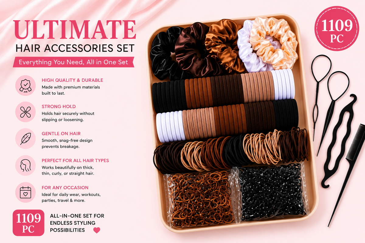 VioraStudio™ Hair Kit (1109 PC)